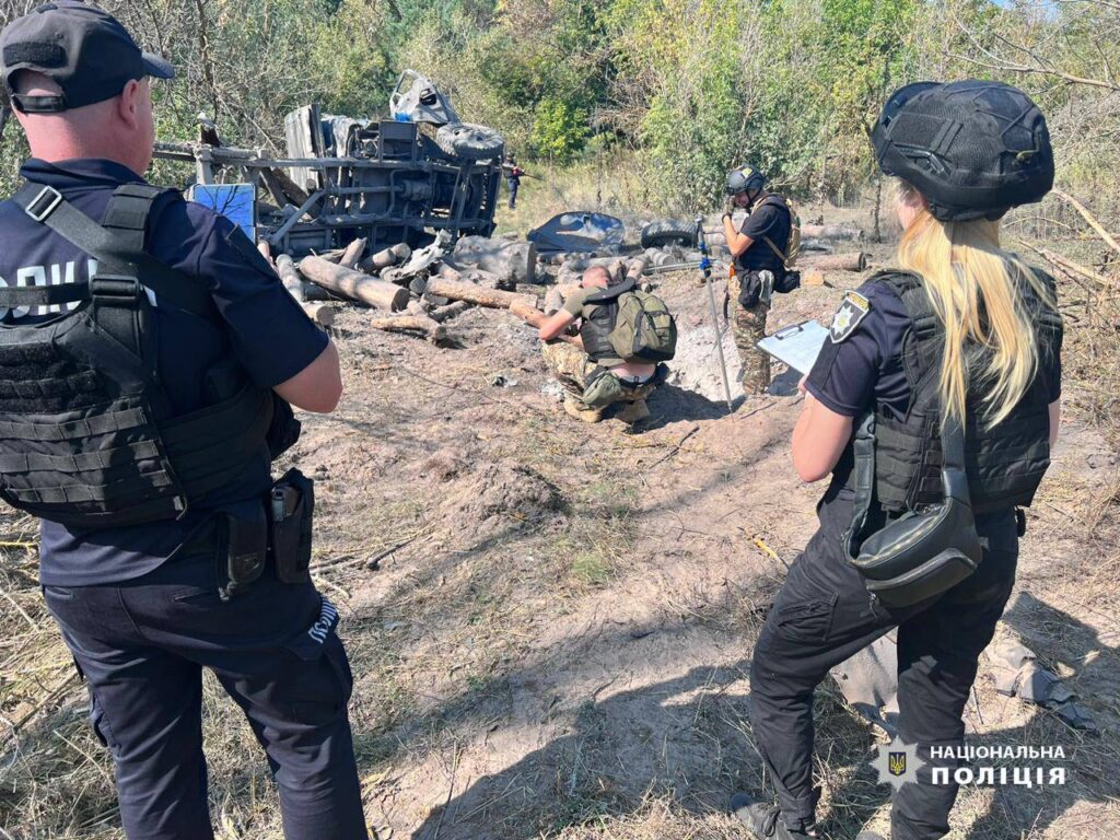 На Харківщині на міні підірвалася вантажівка: дві особи отримали поранення