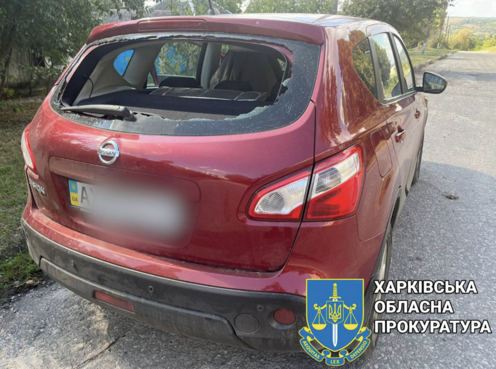 Росіяни обстріляли автомобіль на Харківщиніі, є загиблі