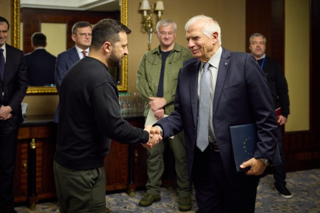 Зеленський зустрівся з міністрами закордонних справ країн Євросоюзу: які теми обговорили