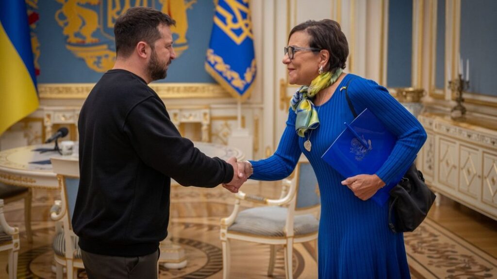 Зеленський провів зустріч зі спеціальною представницею США з питань відбудови України Пенні Пріцкер