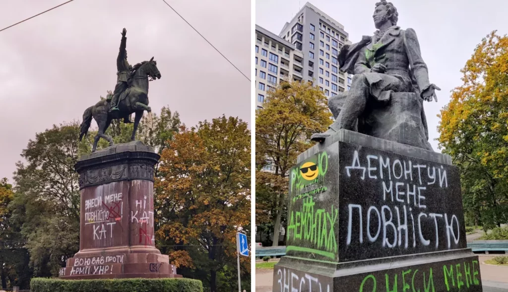 Без Пушкіна, Щорса та Ватутіна: у Києві дозволили демонтувати пам’ятники радянського режиму