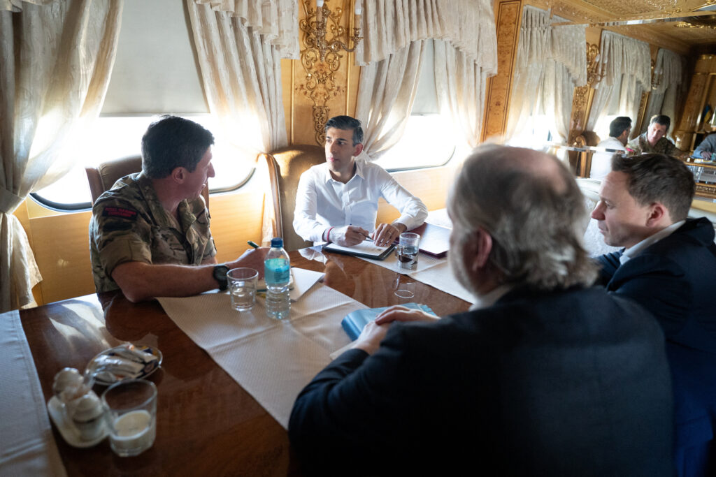 Прем’єр Великої Британії Ріші Сунак прибув до Києва