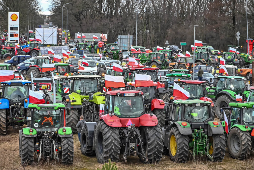Польские фермеры анонсировали продление протестов на границе с Украиной до 30 апреля