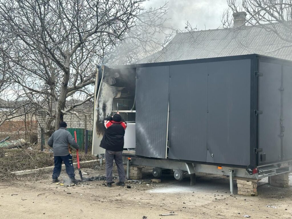 Російська армія атакувала пересувний медпункт на Херсонщині