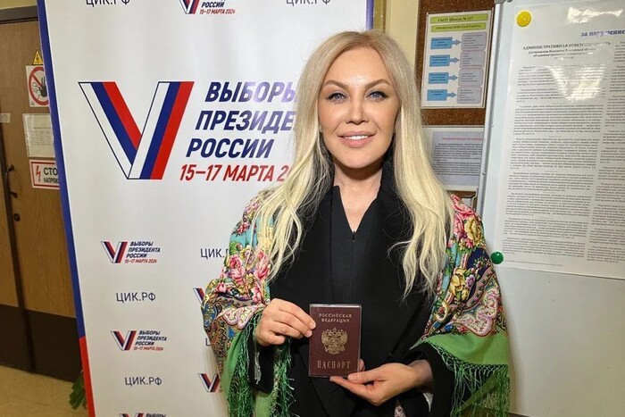 Зрадниця Повалій отримала російське громадянство і проголосувала на виборах Путіна