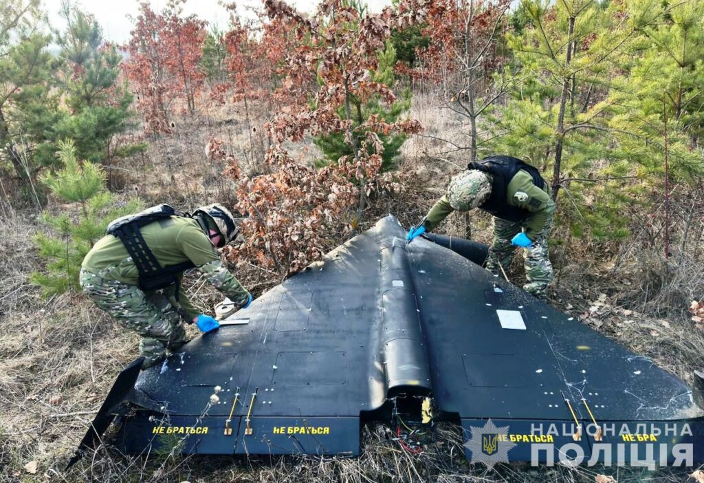 В лесу Винницкой области нашли недетонированный «шахед» — полиция