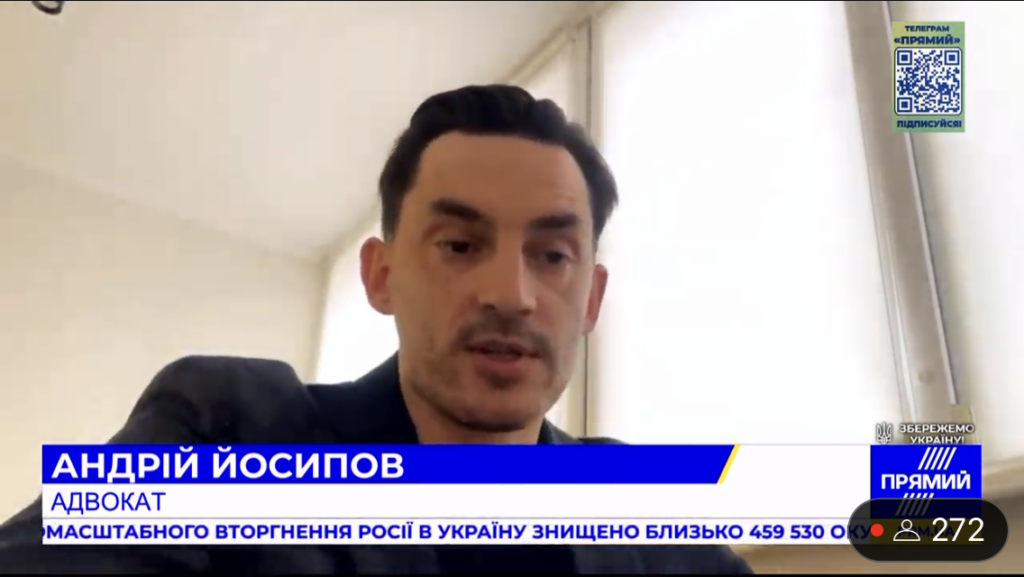 Ми не знаємо, де утримують Червінського, не виключаємо передачі його росіянам – адвокат Йосипов