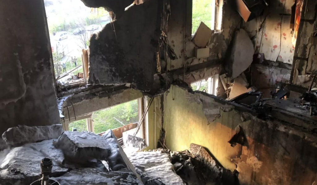 В Кривом Роге из-за утечки газа произошел взрыв в доме, много пострадавших