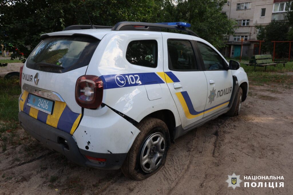 Двоє правоохоронців постраждали внаслідок російської атаки на Харківщині
