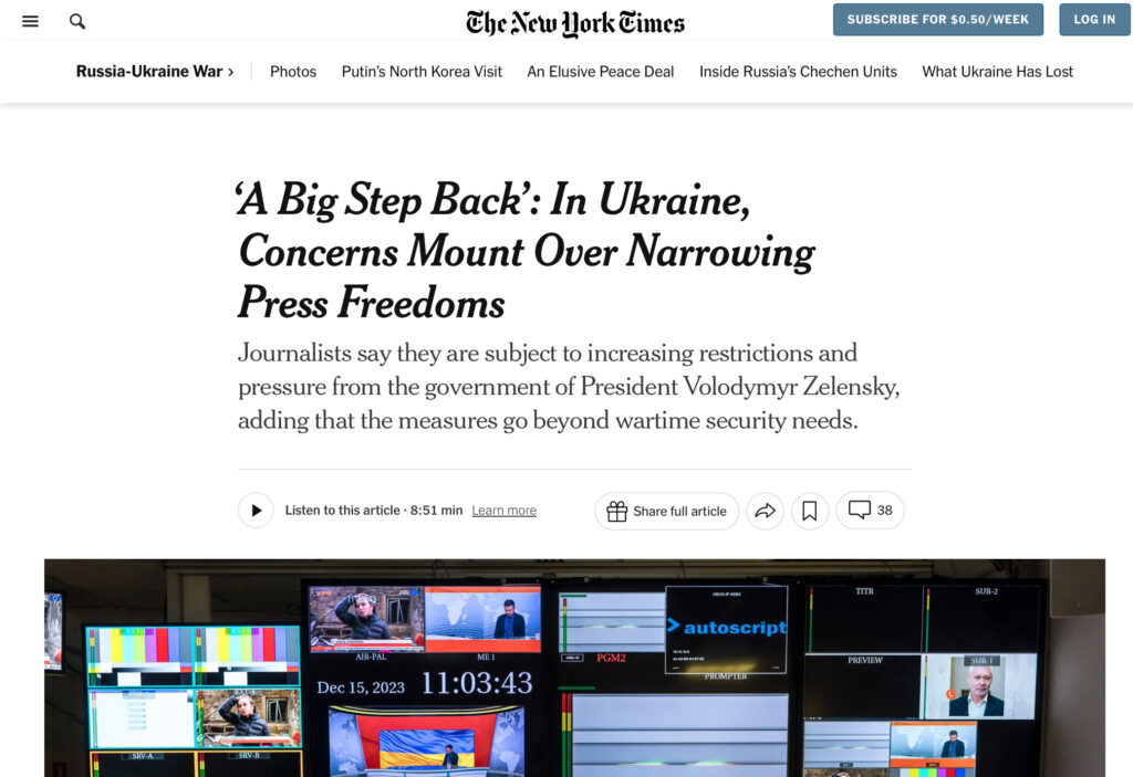 The New York Times написала, як опозицію на чолі з Порошенком не пускають на владний телемарафон