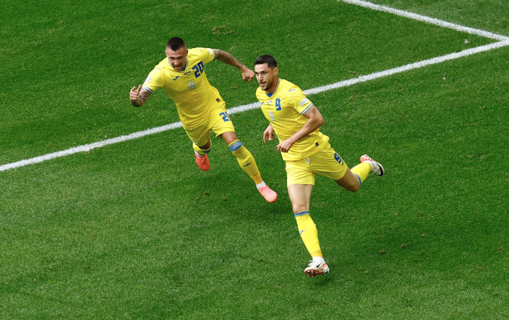 Україна вийшла вперед у матчі проти Словаччини: рахунок 2:1
