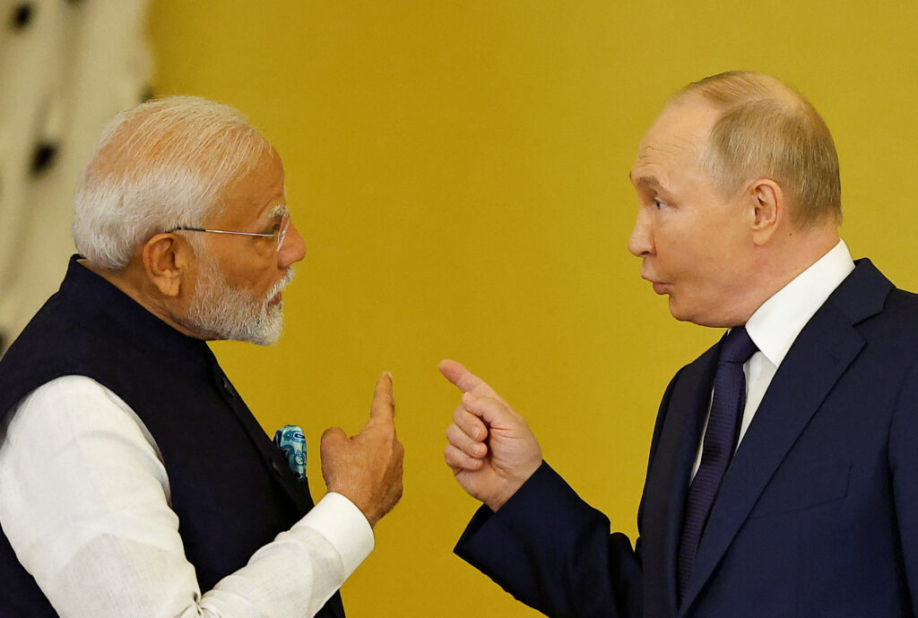 Indian PM calls on Putin to end war against Ukraine