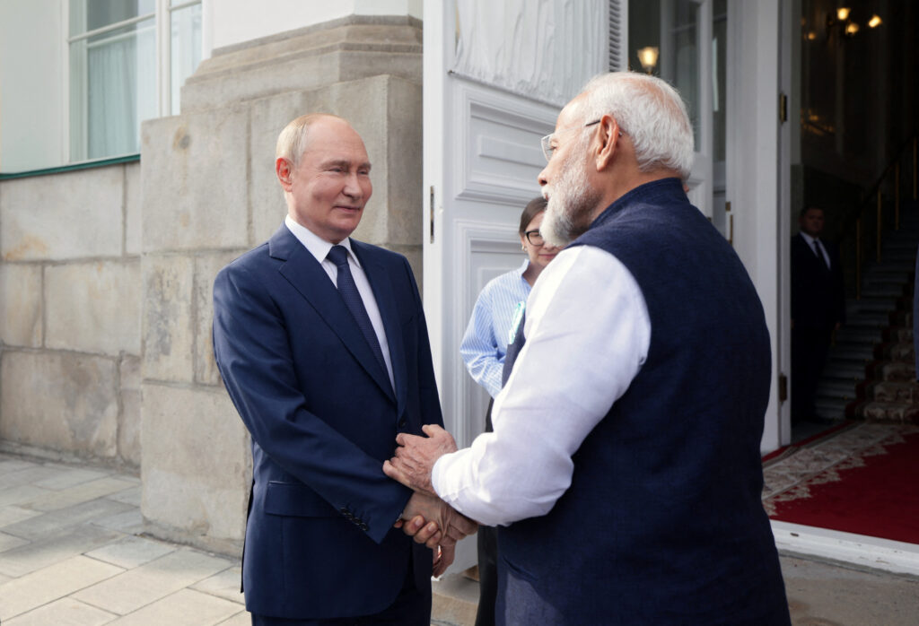 Putin’s visit announced in India