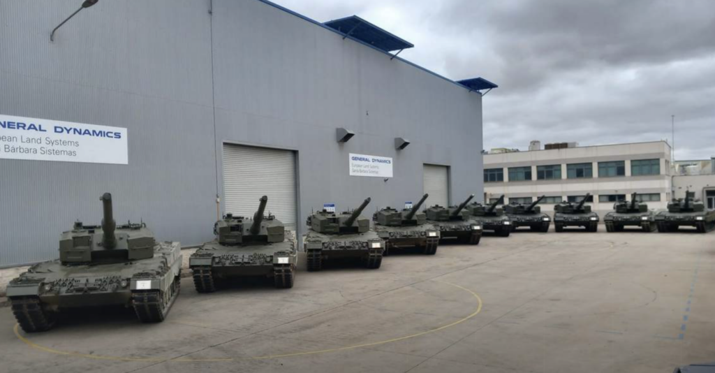 Іспанія передасть Україні нову партію танків Leopard