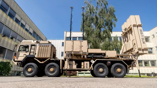 Україна отримала від Німеччини нову пускову установку IRIS-T – Зеленський