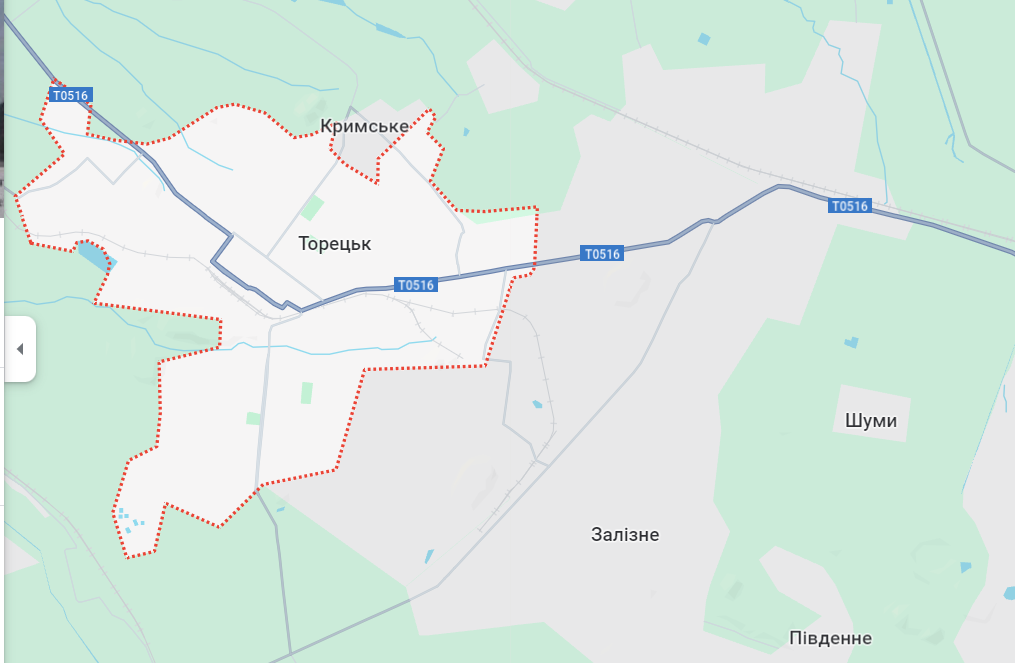 Росіяни просуваються на околицях Торецька – звіт ISW