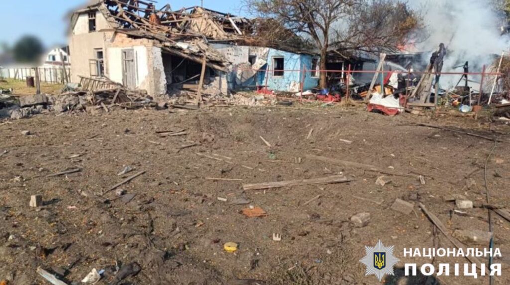 Атака Київщини: троє травмованих, серед них – п’ятимісячна дитина