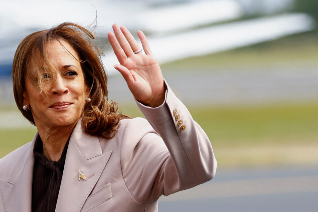 Kamala Harris has not ruled out a run for US president in 2028.