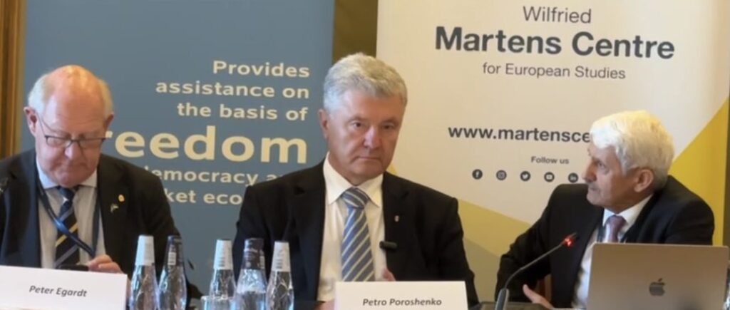 “Захід має все, щоб перемогти путіна, бракує тільки мужності” – Порошенко на конференції у Швеції