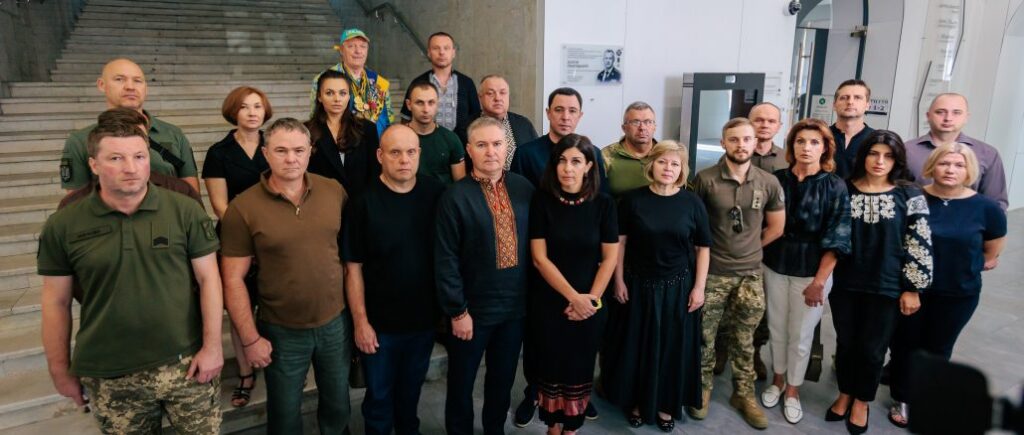 В Киевсовете открыли мемориальную доску, посвященную погибшему на войне депутату «Евросолидарности» Сергею Ильницкому