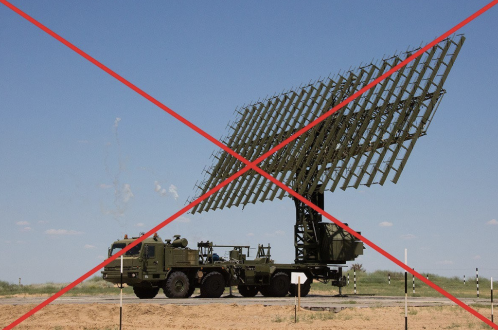 Украинские военные уничтожили российскую РЛС «Небо-М»