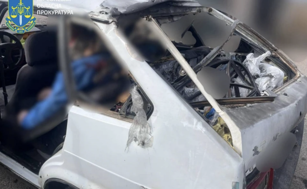 Російські окупанти атакували дроном цивільну автівку на Херсонщині, загинули дві жінки