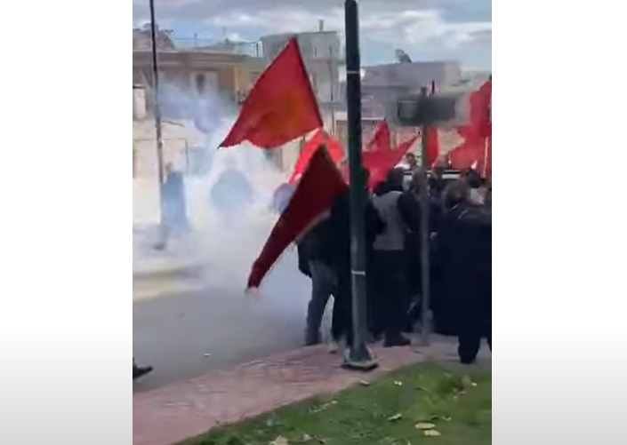 У Греції комуністи здійснили напад на акцію пам’яті жертв Голодомору: відео