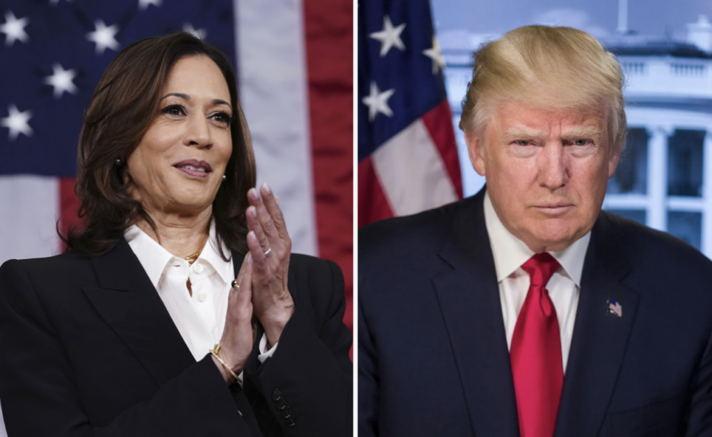 Трамп випереджає Гарріс у більшості “хитких” штатів