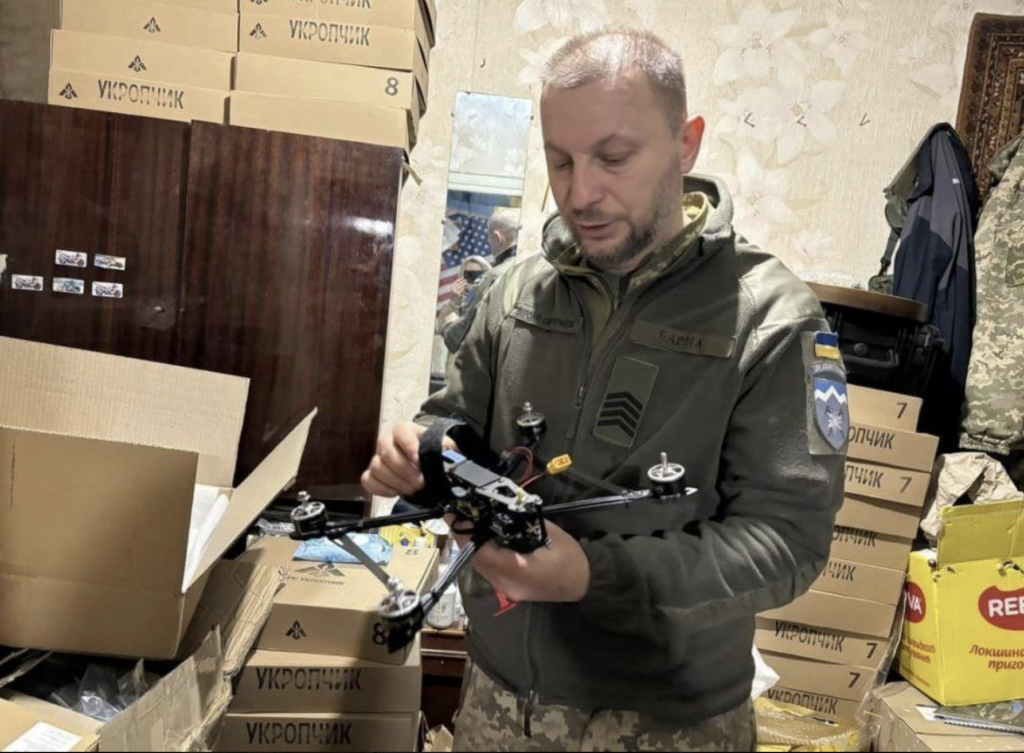 Степан Барна оголосив збір на ударні дрони “Геві Шот” для 10-ї ОГШБр “Едельвейс”