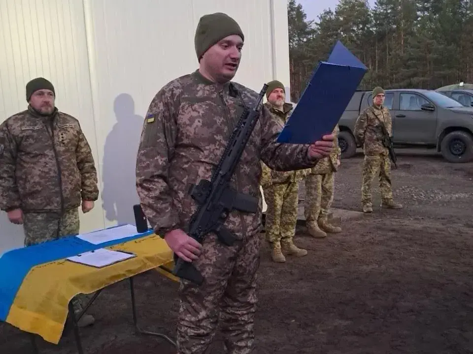 У Польщі склала присягу перша група добровольців Українського легіону