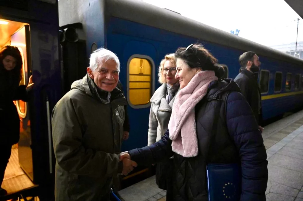 Останній візит на посаді: до Києва прибув головний дипломат ЄС Жозеп Боррель