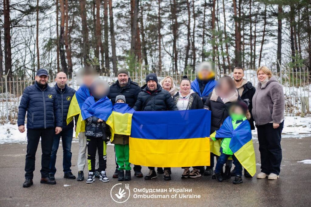До України з російської окупації повернули ще вісьмох дітей