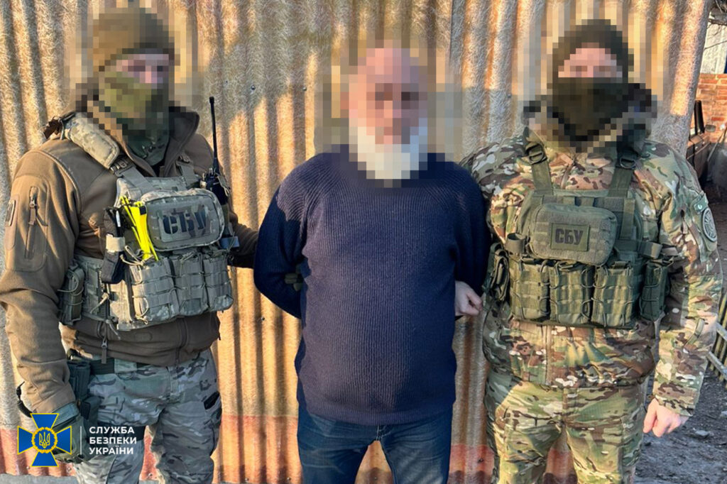 В Україні затримали росіянина, який коректував удари по українських позиціях на Донеччині