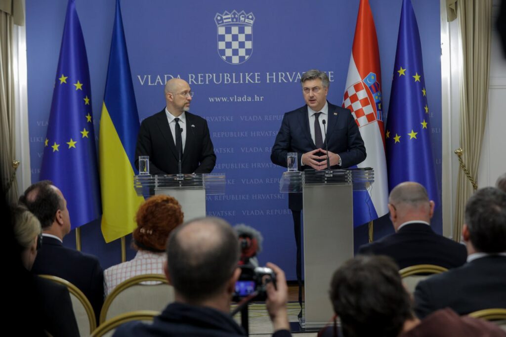 Хорватия анонсировала новый пакет помощи Украине и совместную борьбу против «теневого флота» РФ