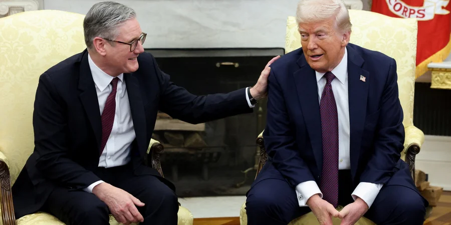 Стармер і Трамп обговорили Україну, НАТО та відносини з ЄС: головні заяви з Вашингтона