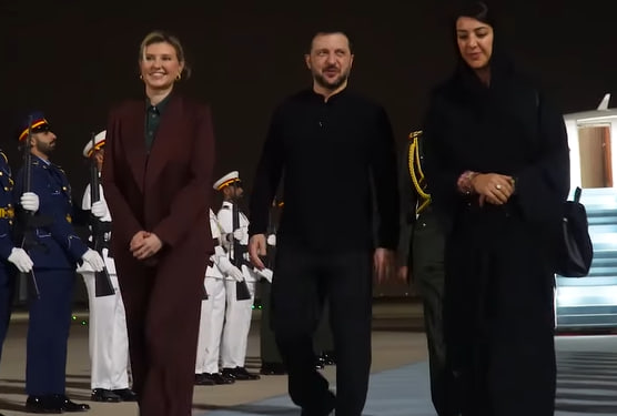 Зеленський прибув з офіційним візитом до Об’єднаних Арабських Еміратів