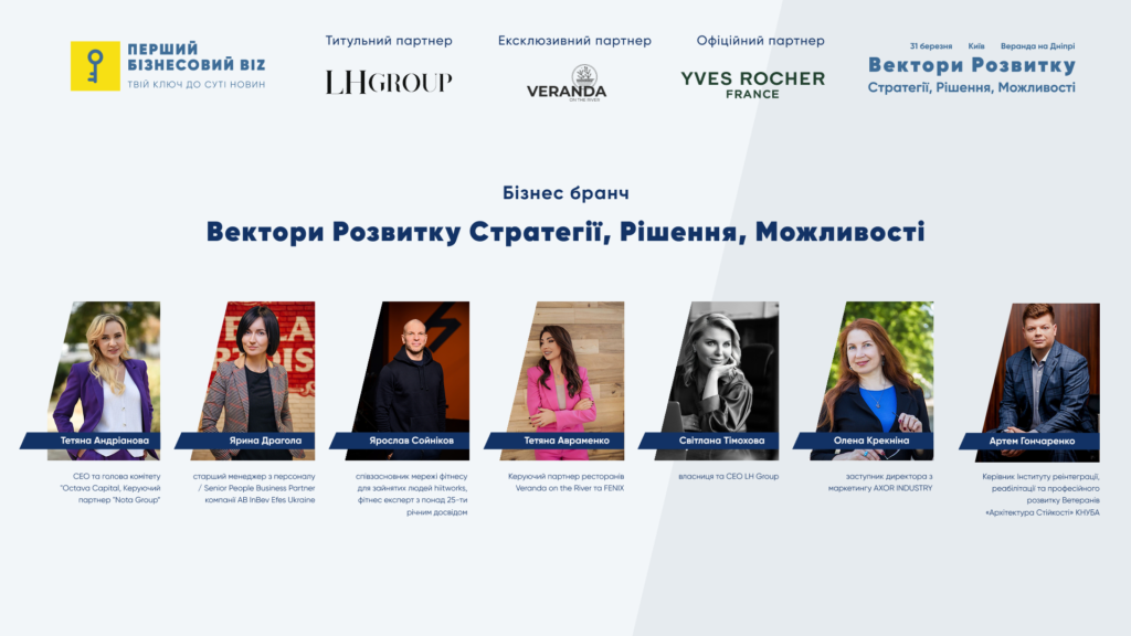 Бізнес-бранч “Вектори Розвитку: Стратегії, Рішення, Можливості” – простір для тих, хто будує майбутнє!