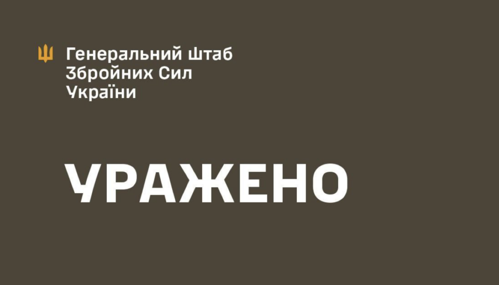 Повітряні сили вдарили по командному пункту росіян в районі Бахмуту