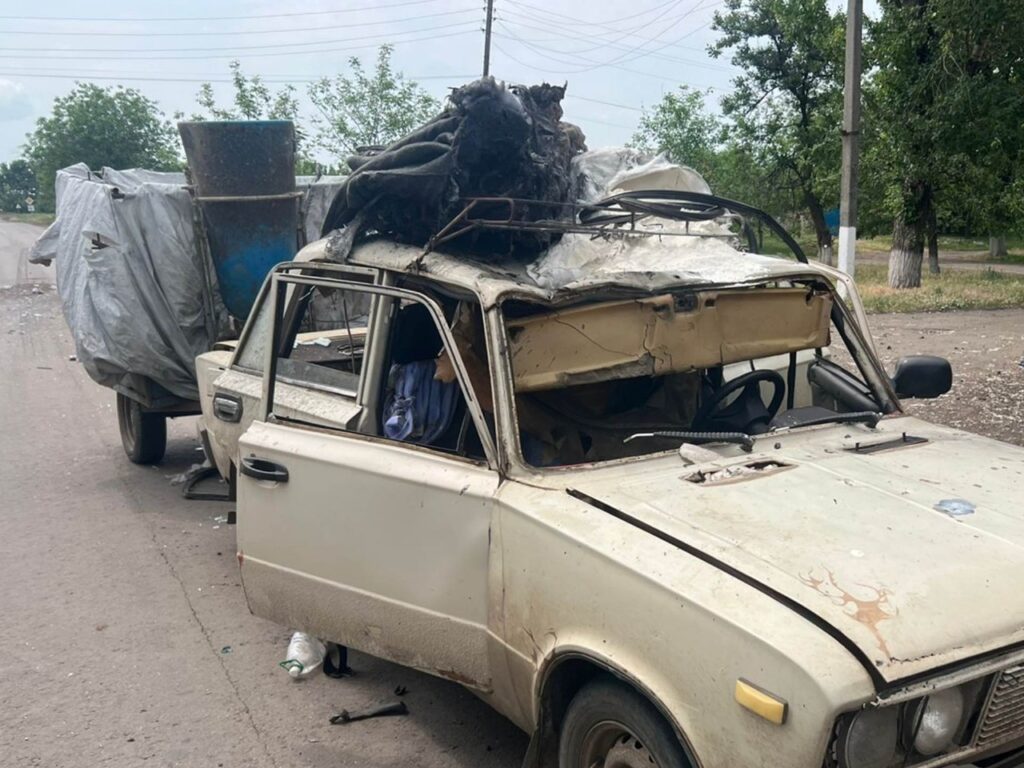 Russians Attack Civilian Cars in Donetsk Region with FPV Drones: two killed, four injured