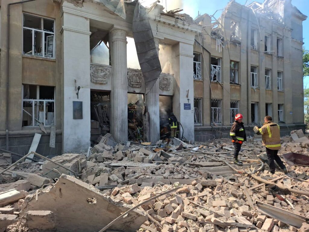 Brazen Attack: Russians Destroy High School in Odesa Region