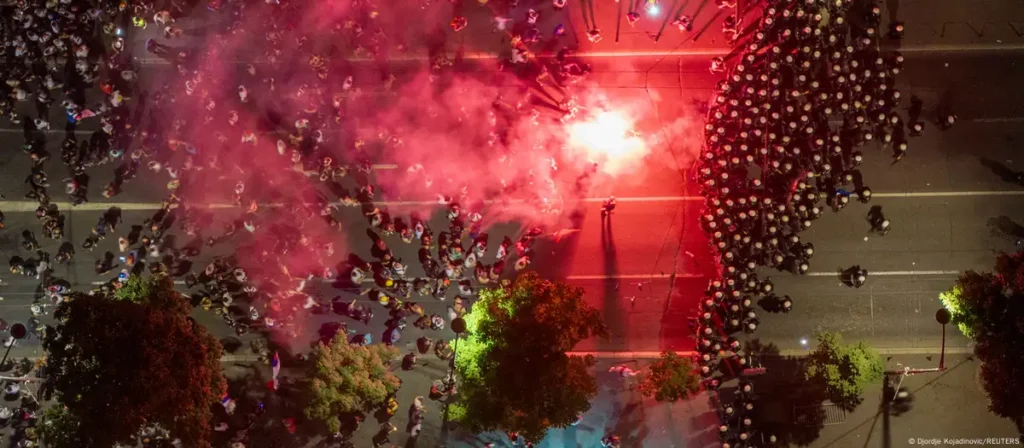 Serbia erupts in protests: thousands demand new elections