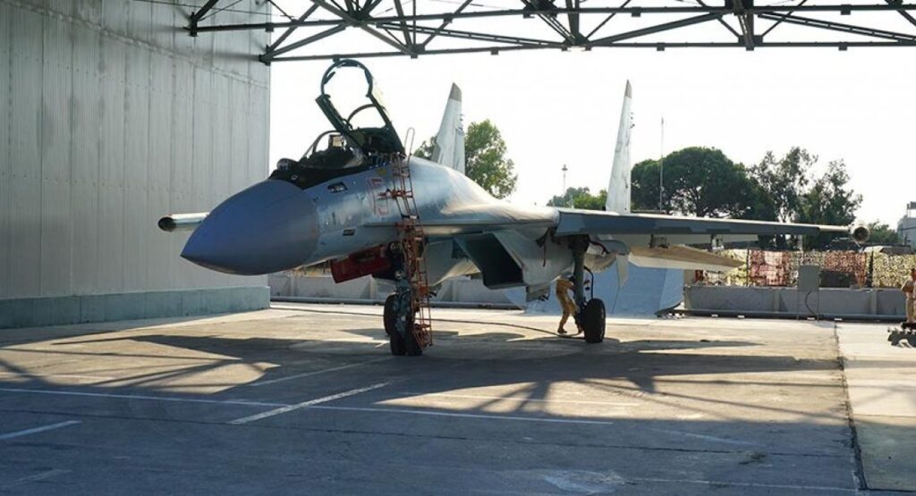 Воздушные силы сбили российский истребитель Су-35 на Курском направлении