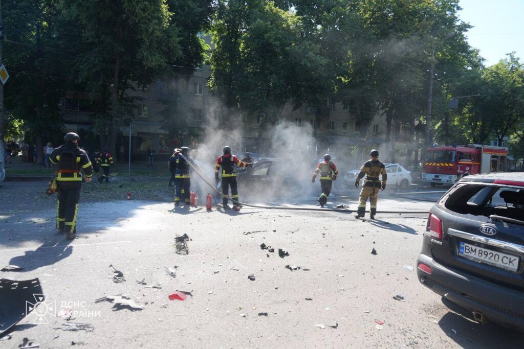 Удар по Сумах 3 червня: кількість поранених зросла до 30, шестеро – у важкому стані