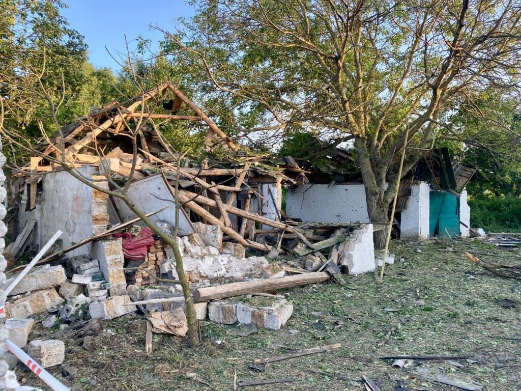 Russians attacked Chernihiv region with attack drones, one man died