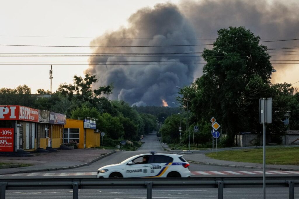 In Kyiv, a 17-year-old teenager corrected the Russian strike