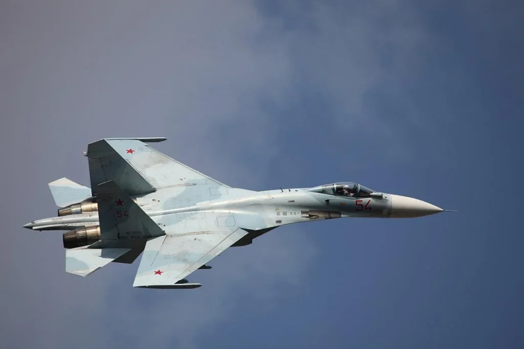 Su-27UB Fighter Jet Destroyed at Armavir Airfield in Russia: Critical Blow to Russian Airpower