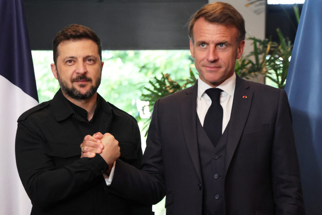 Zelensky and Macron had a conversation: what the leaders talked about