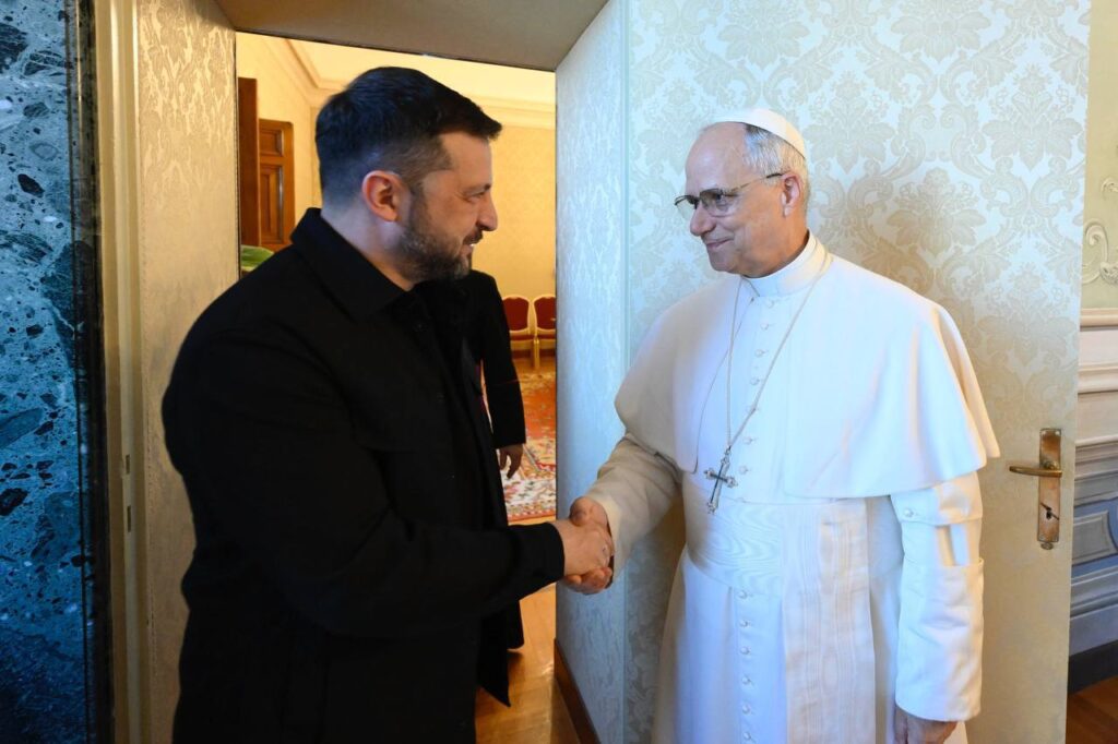 Zelenskyy Meets Pope Leo XIV: When Reality Outpaces Satire