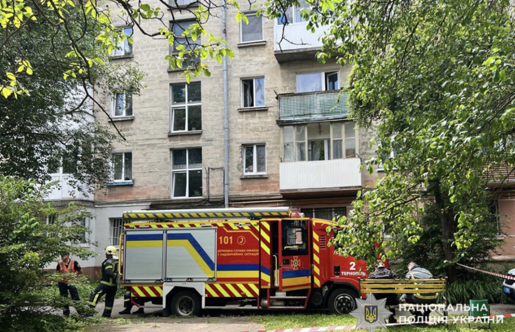 A grenade exploded in an apartment in Ternopil, there are casualties