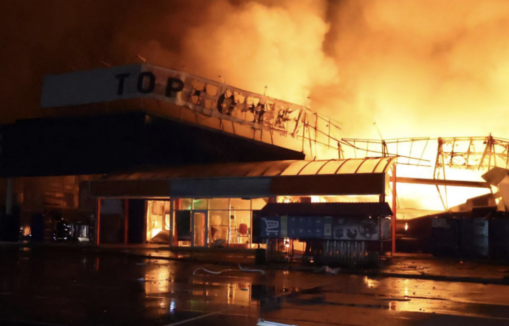 Russia launched a massive attack on Dnepr and Kharkov at night, there are casualties